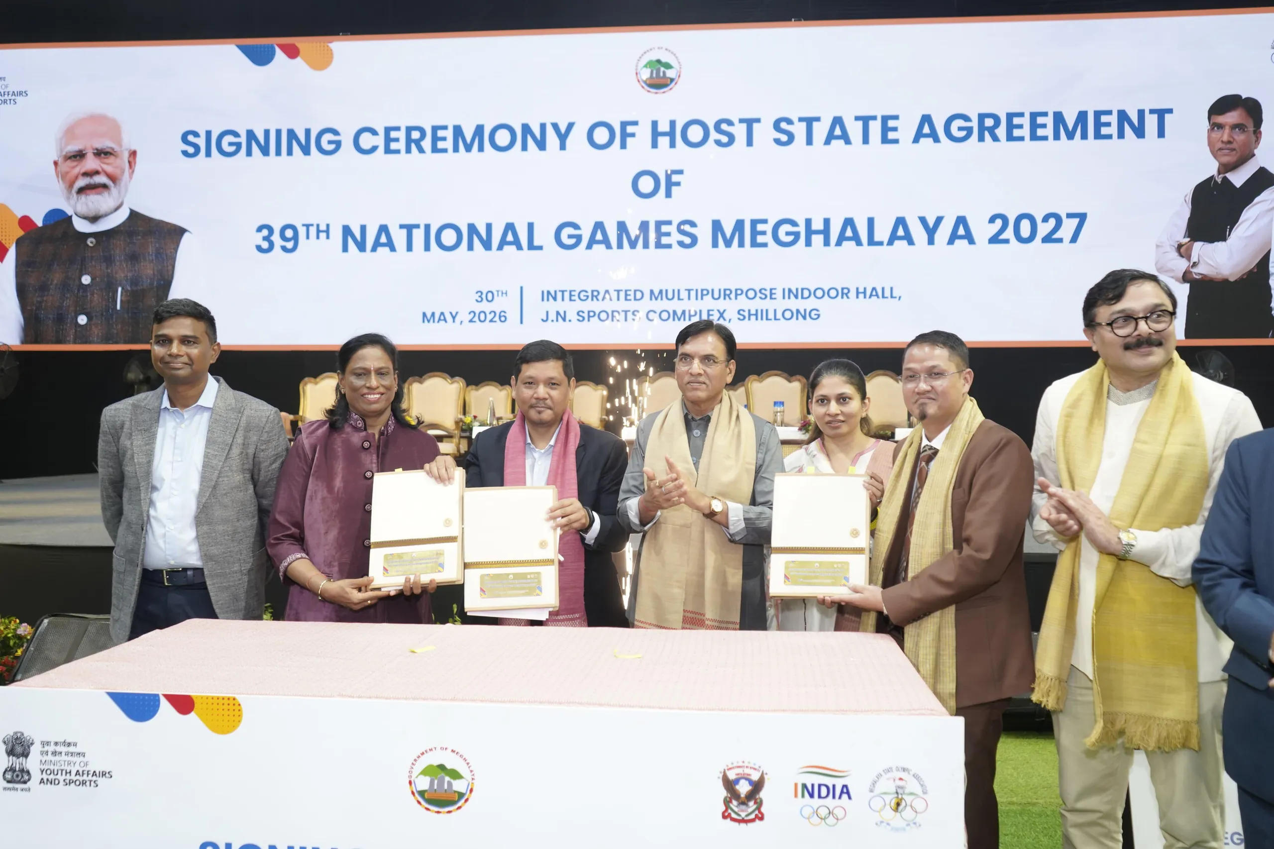 National Games 2027 in Meghalaya Will Set New Benchmark: Dr Mansukh Mandaviya; ₹150-Crore High-Altitude Training Centre Announced in Meghalaya